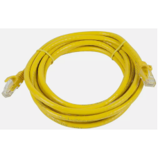 Cables Unlimited Cat6 UPT 500Mhz Snagless Molded Boot Yellow 568B 25ft UTP-6700-25Y